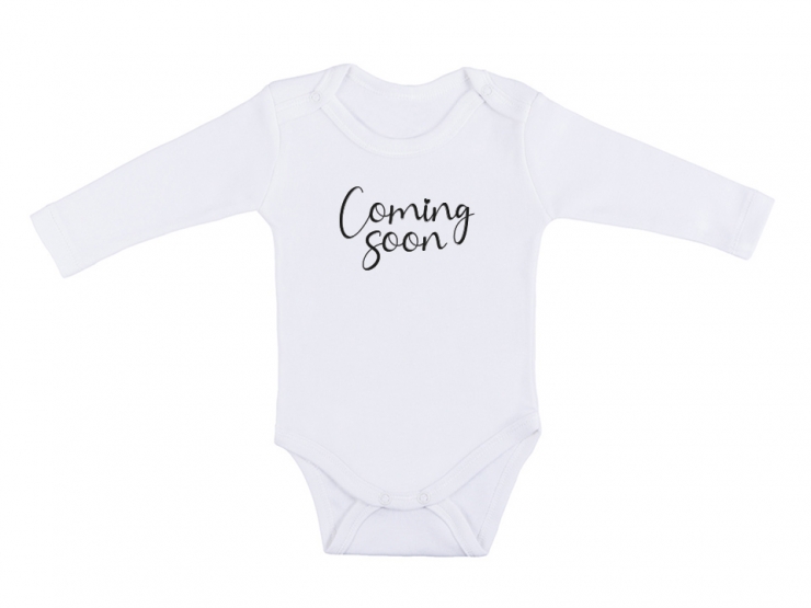 Babybody - Coming soon 53-60 cm / 0-3 Monate