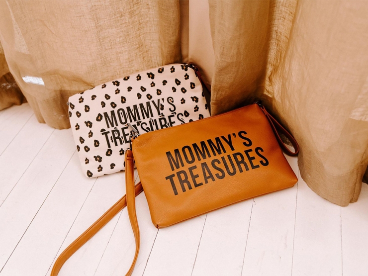 Childhome Mommy's Treasures Clutch - Leopard 