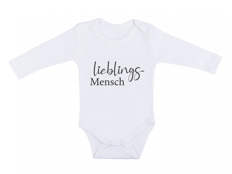 Babybody - Lieblingsmensch 53-60 cm / 0-3 Monate
