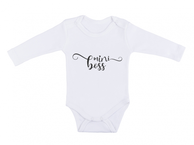 Babybody - mini boss Gr. 1 / 0-3 Monate