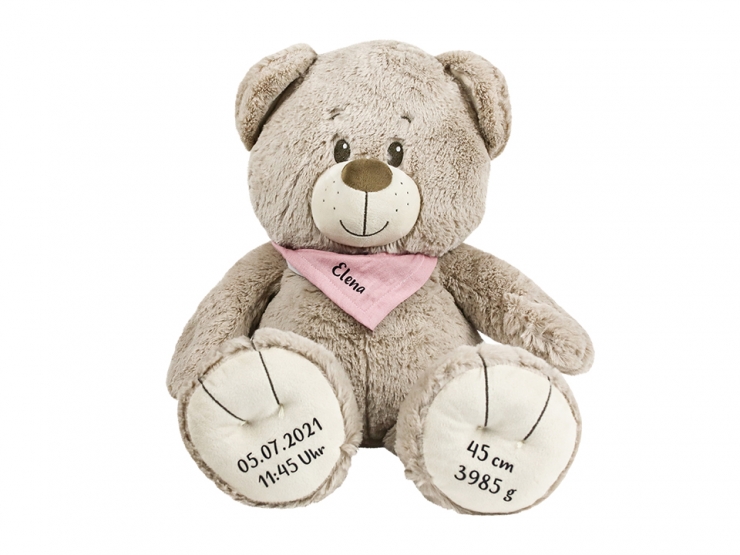 Beige 50cm LED Teddybär Kinder Plüschtier Stofftier Spielzeug Geschenk # ~ 